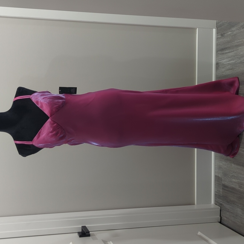 Wild Fable Pink Iridescent Evening Gown NWT!